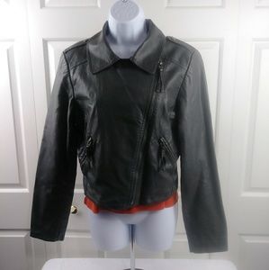 Mossimo Faux Leather Moto Jacket